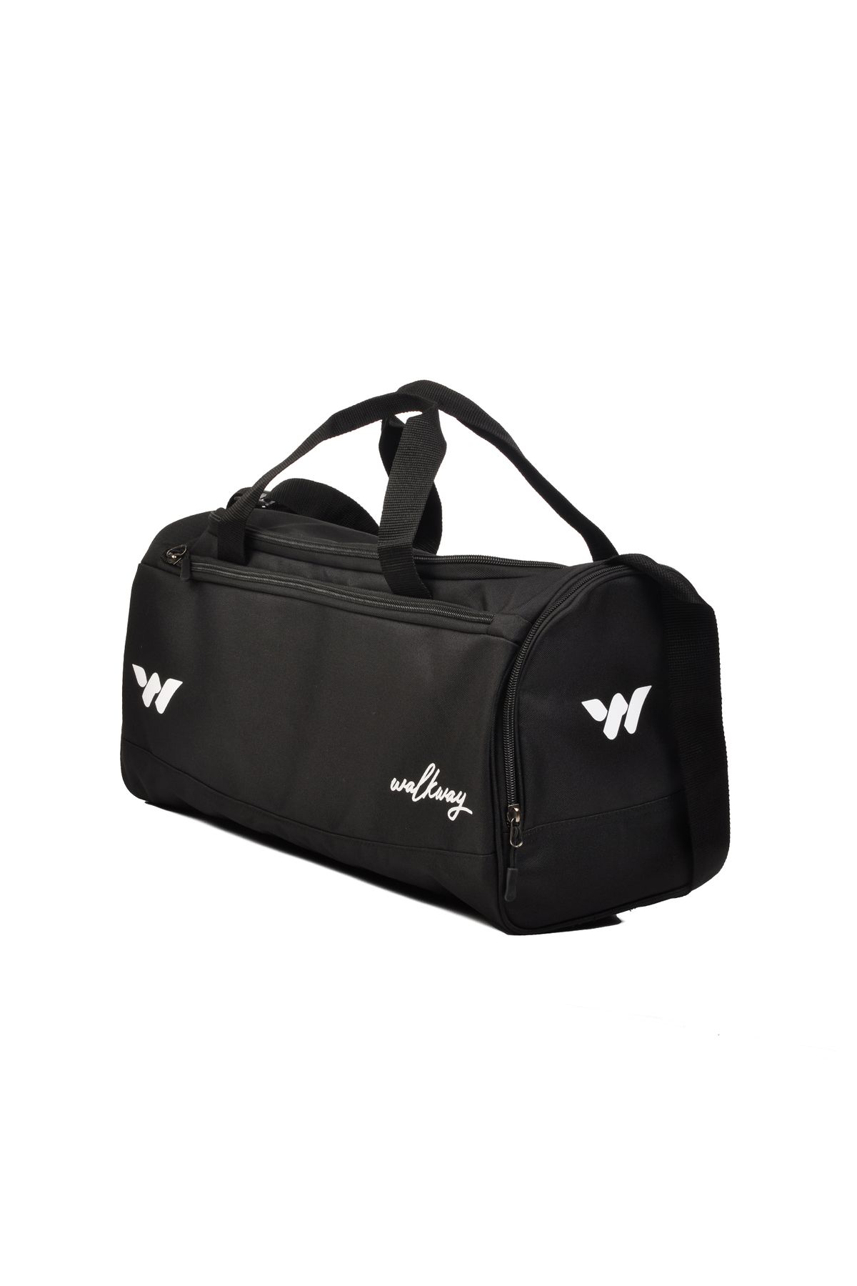 WALKWAY-Geantă sport neagră unisex 3