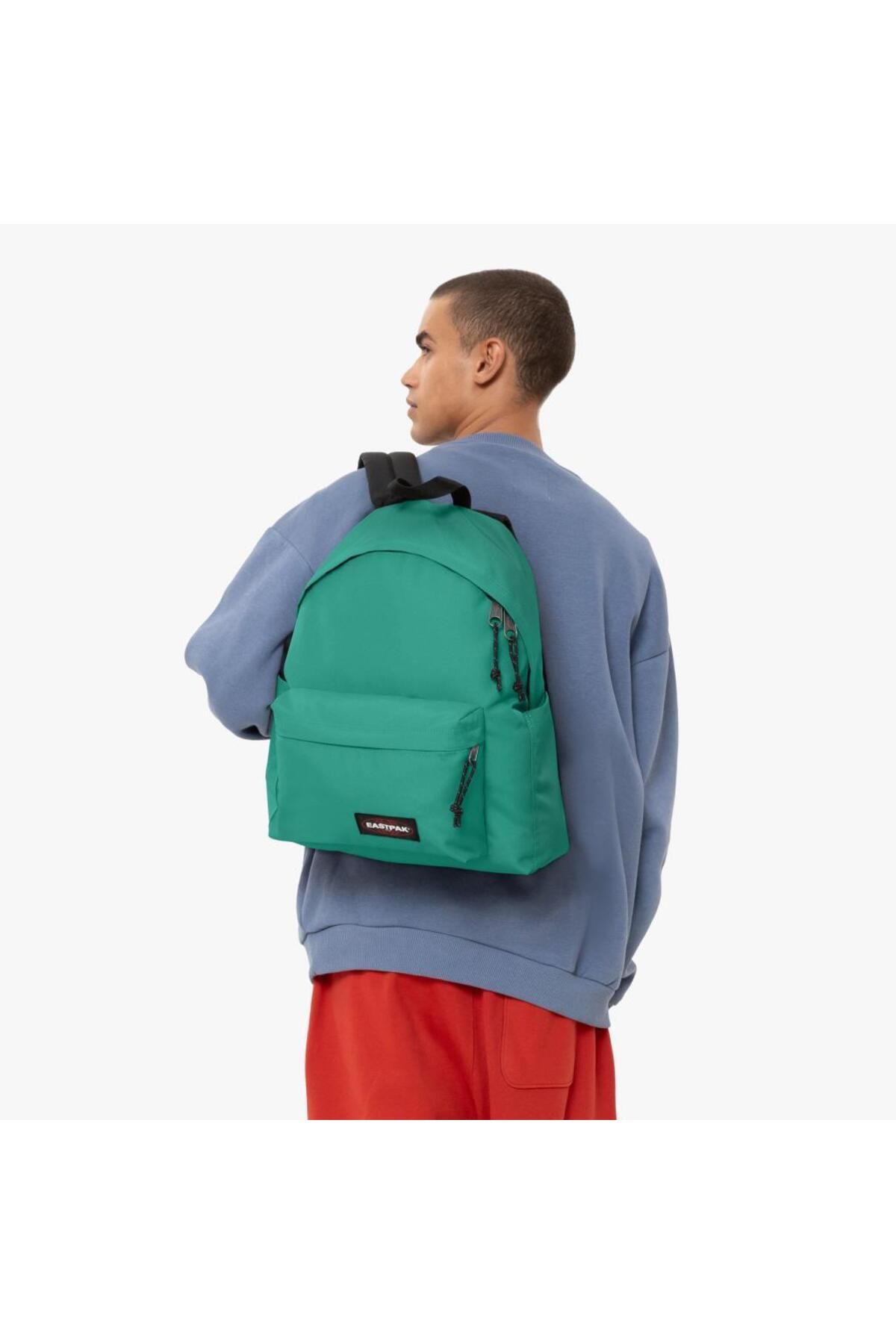 کیف مدرسه سبز مردانه و زنانه روز کوله پشتی لپ تاپ PAK'R EYED 6J8 Eastpak