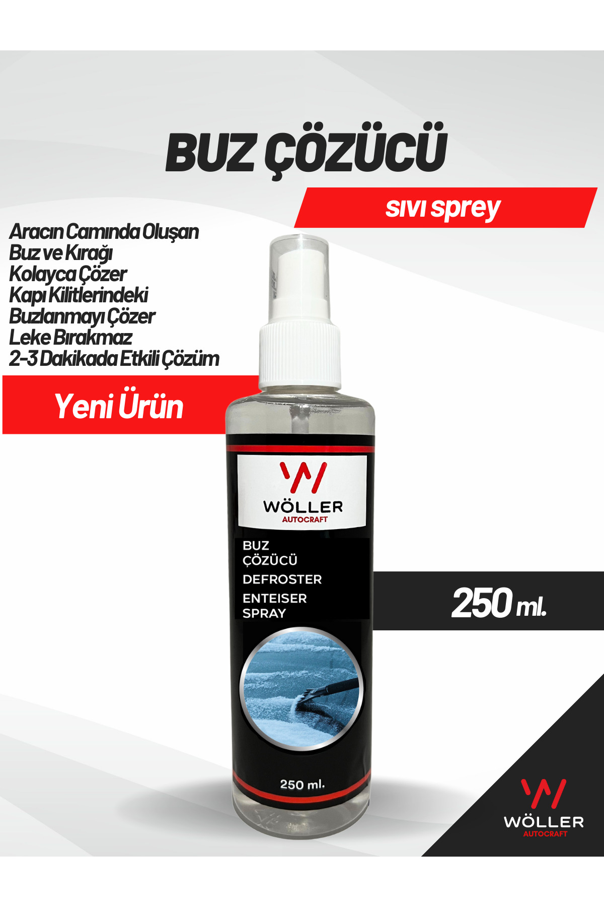 wöller Buz Çözücü Sprey 250 Ml