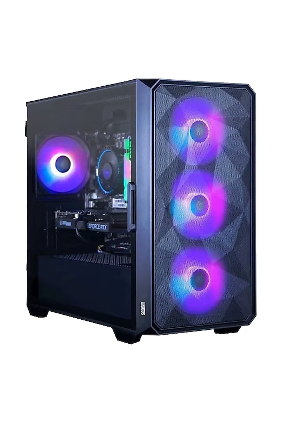 Great V4 Ryzen 5 5500 RX 580 8GB E. Kartı 16Gb Ram 512Gb M2 SSD Gaming Bilgisayar