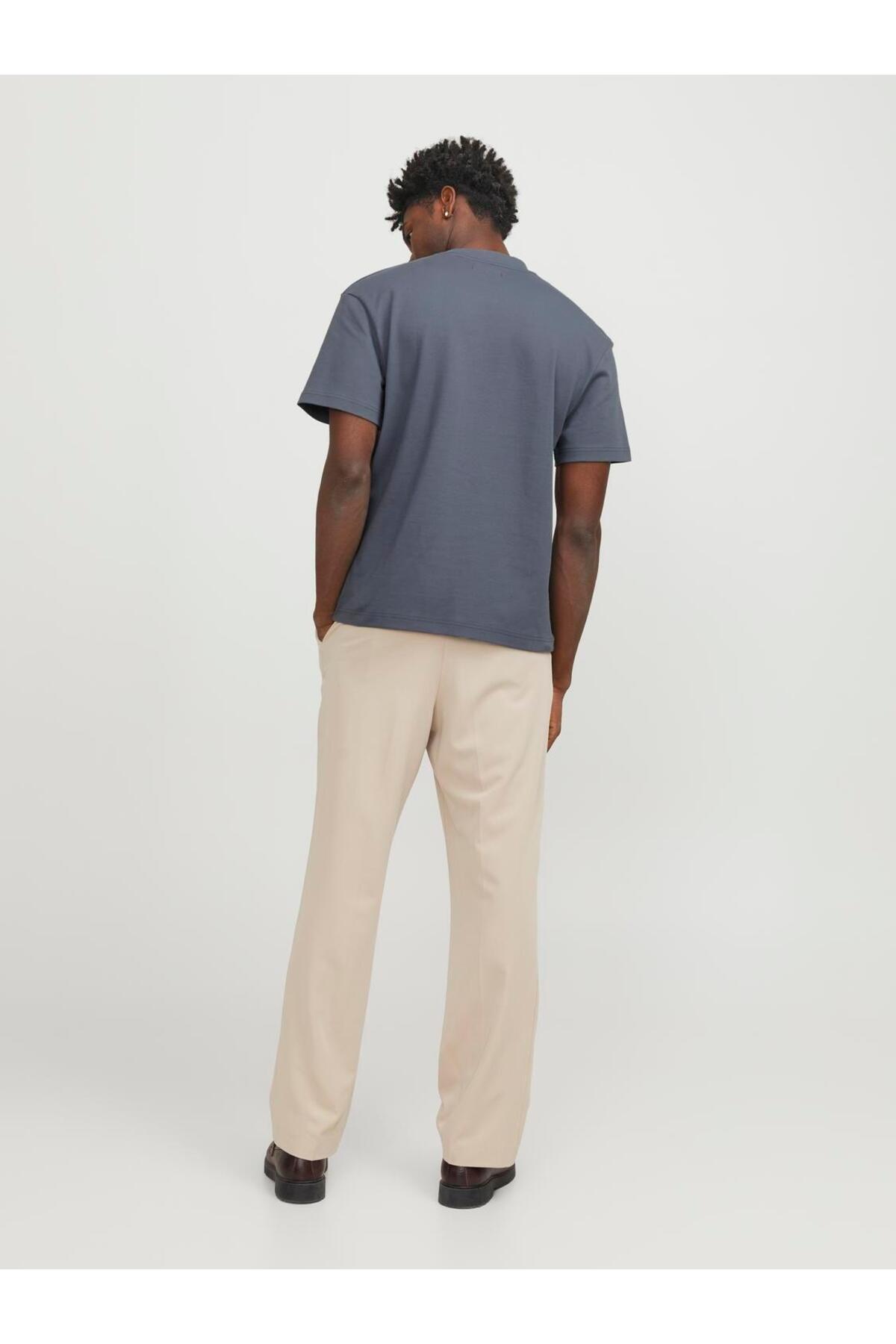 تیشرت مردانه خاکستری جک اند جونز | TYC0154A15A6B5B951 اورجینال - تصویر 4