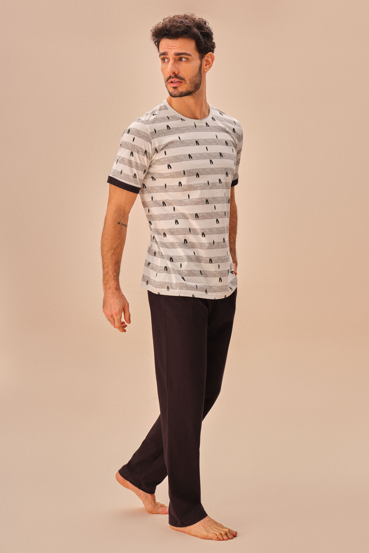 SUWEN-Willy Men's Pajama Set 3