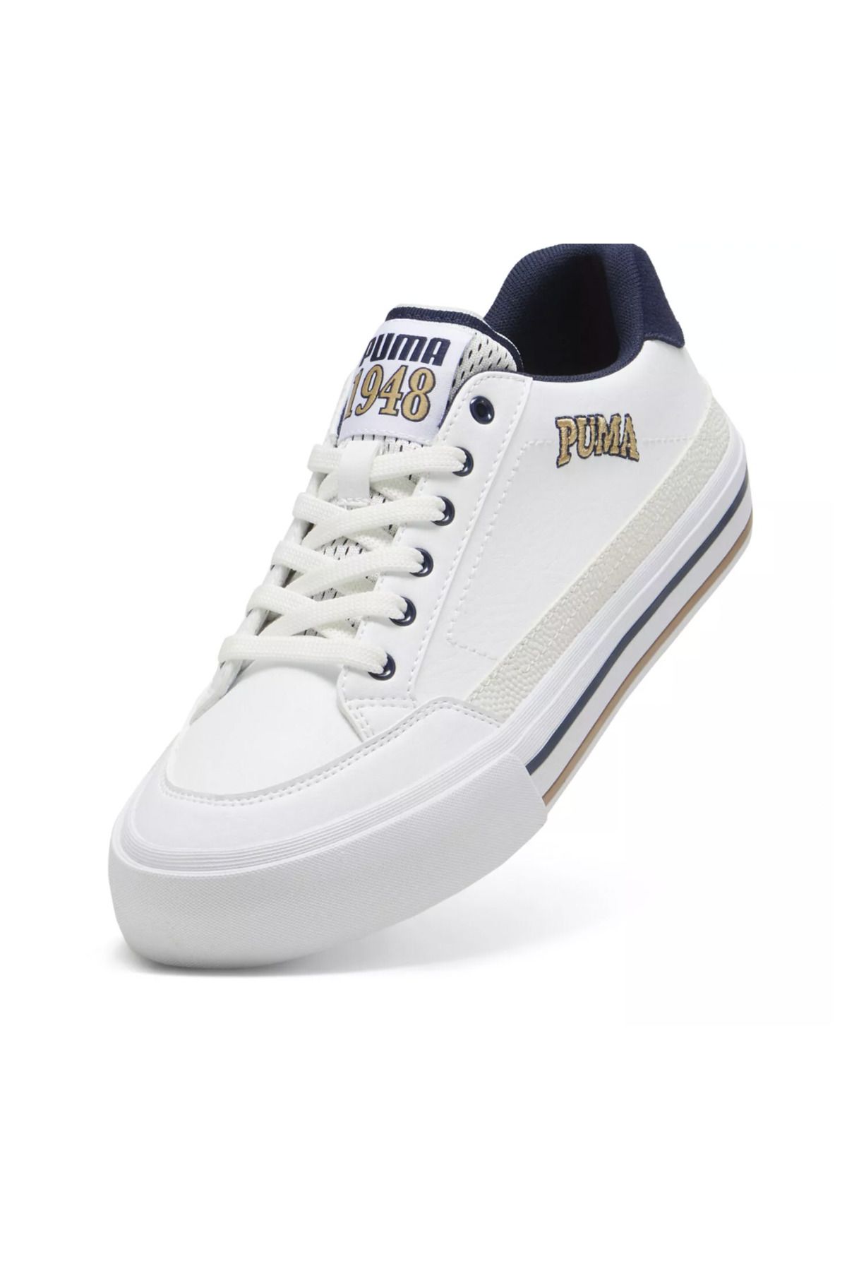 اسنیکر سفید مردانه و زنانه کورت کلاسیک VULC یکپارچهسازی با سیستمعامل c Puma