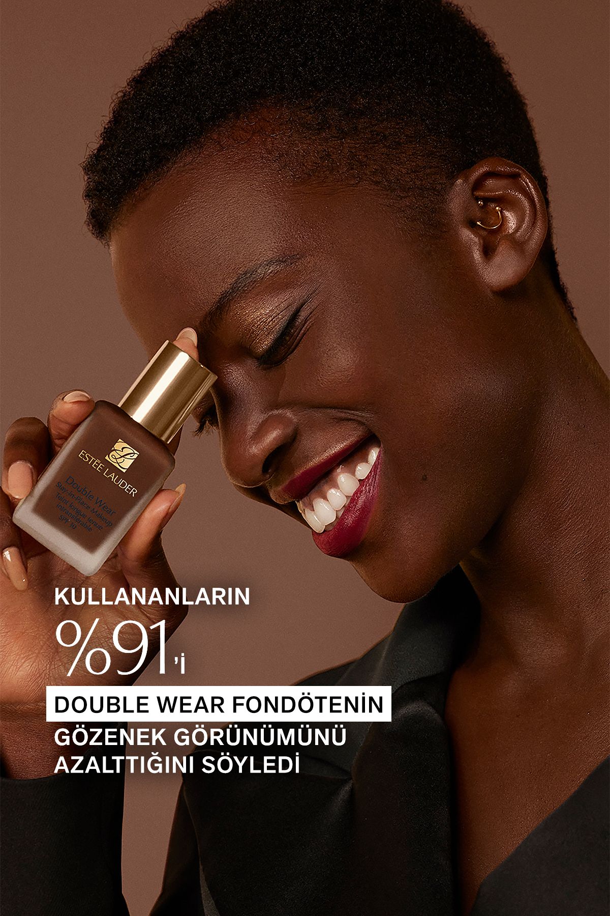 Estee Lauder-DOUBLE WEAR MOISTURIZING FOUNDATION SPF 10 (4W3 HENNA) 30ML Foundation 4