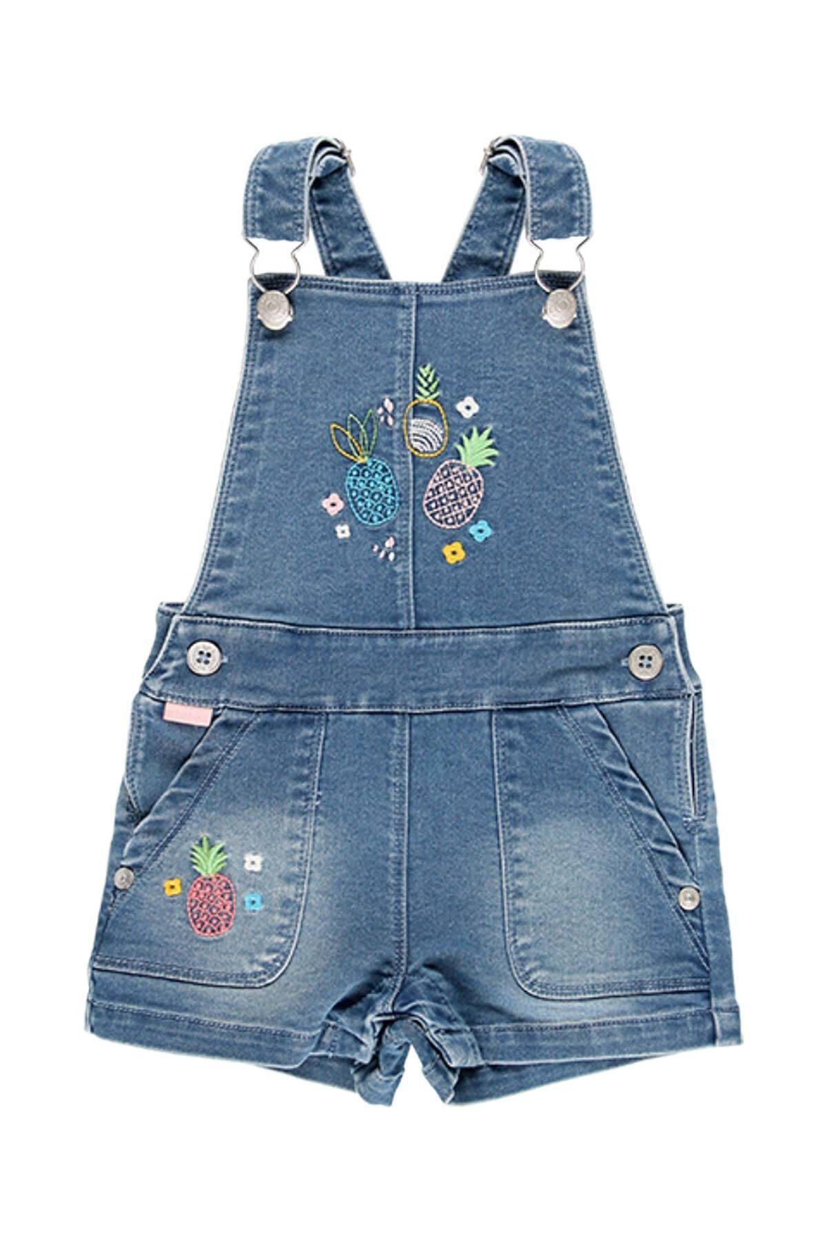 تولوم و سرهمی دخترانه برند بوبولی Boboli اصل 208011-BLEACH - تصویر 5