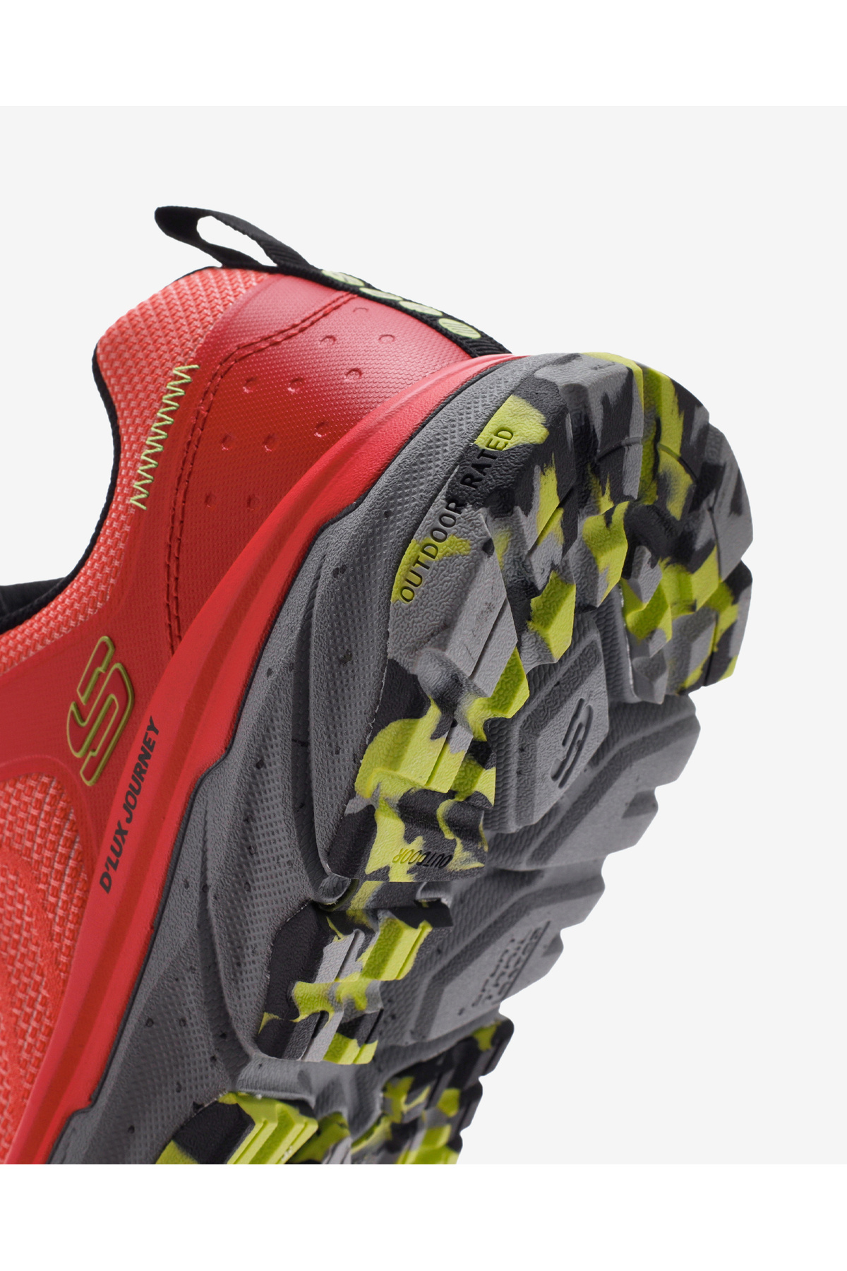 237194 Skechers D'lux Journey - Power Draft Erkek Kırmızı Outdoor Ayakkabı ...