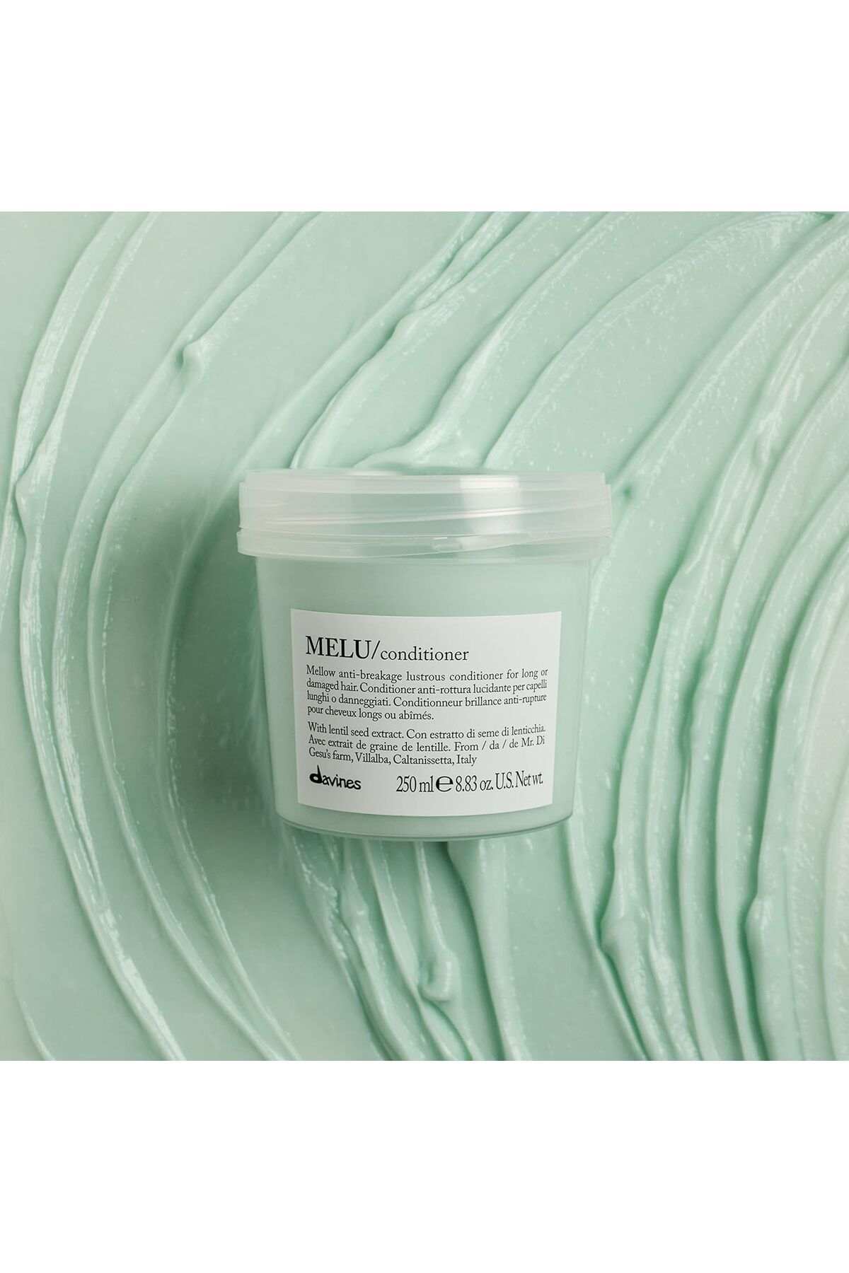 Davines-Melu Polyquaternium-67 Hair Softening Care Cream 8.82oz COD.75608 BEAUTYSECRETS42 2