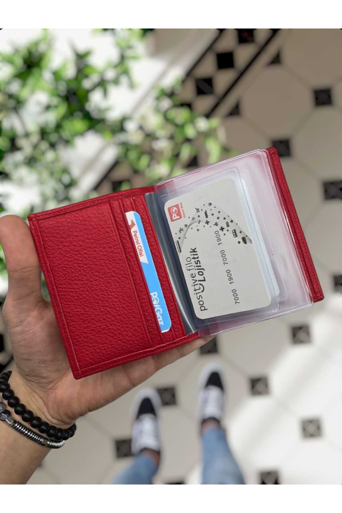 کیف پول مردانه و زنانه VISSO سازگار با 1904 COLOR RED COLORE CASE VİSSO