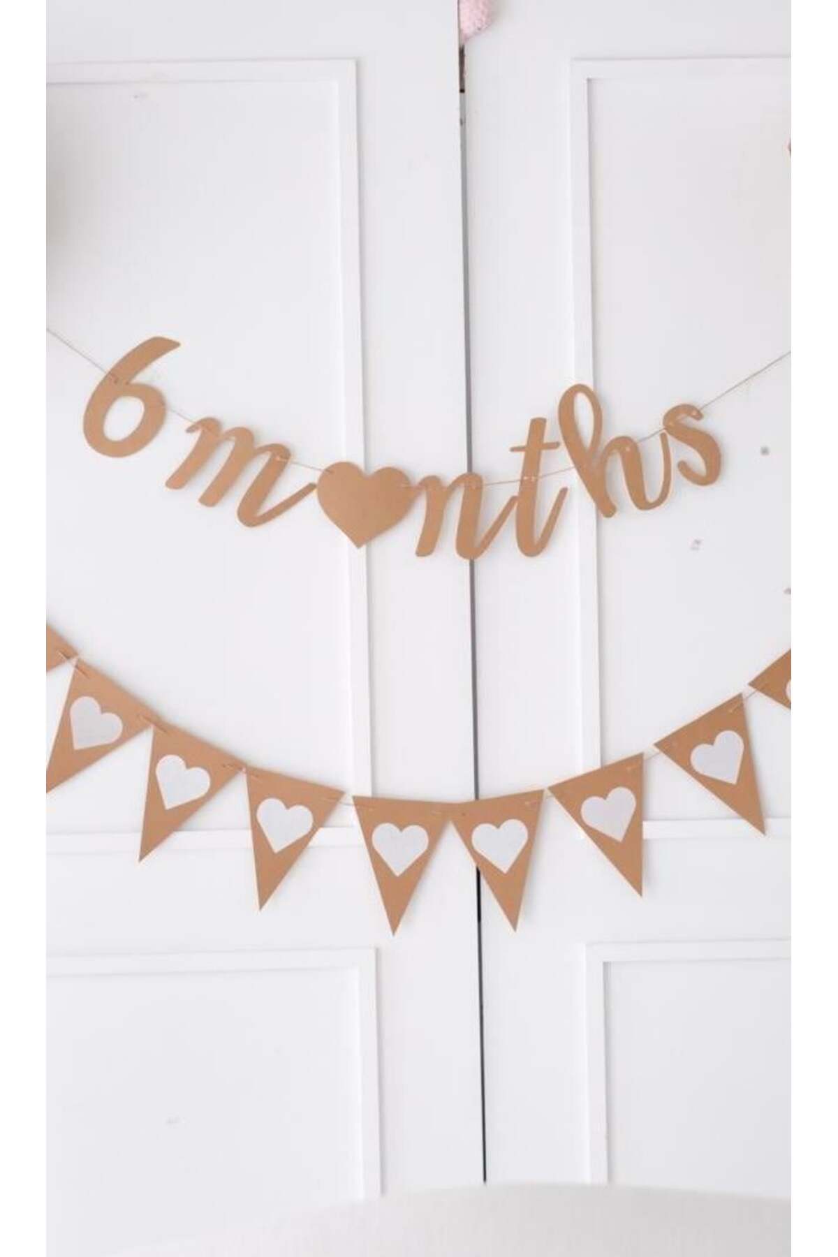 Yarım Yaş 6 Months Kraft 2 Li Duvar Süsü