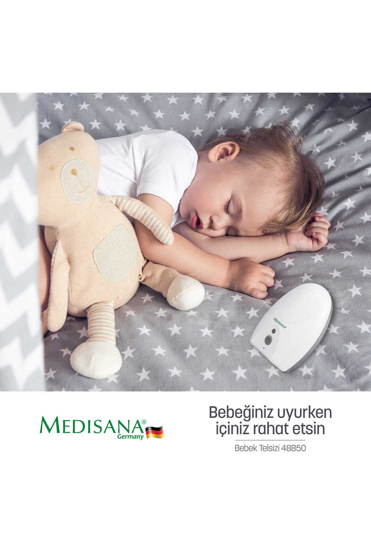medisana Gece Lambalı 36 Kanal Bebek Monitörü Telsizi fotoğrafı 3 (önizleme)