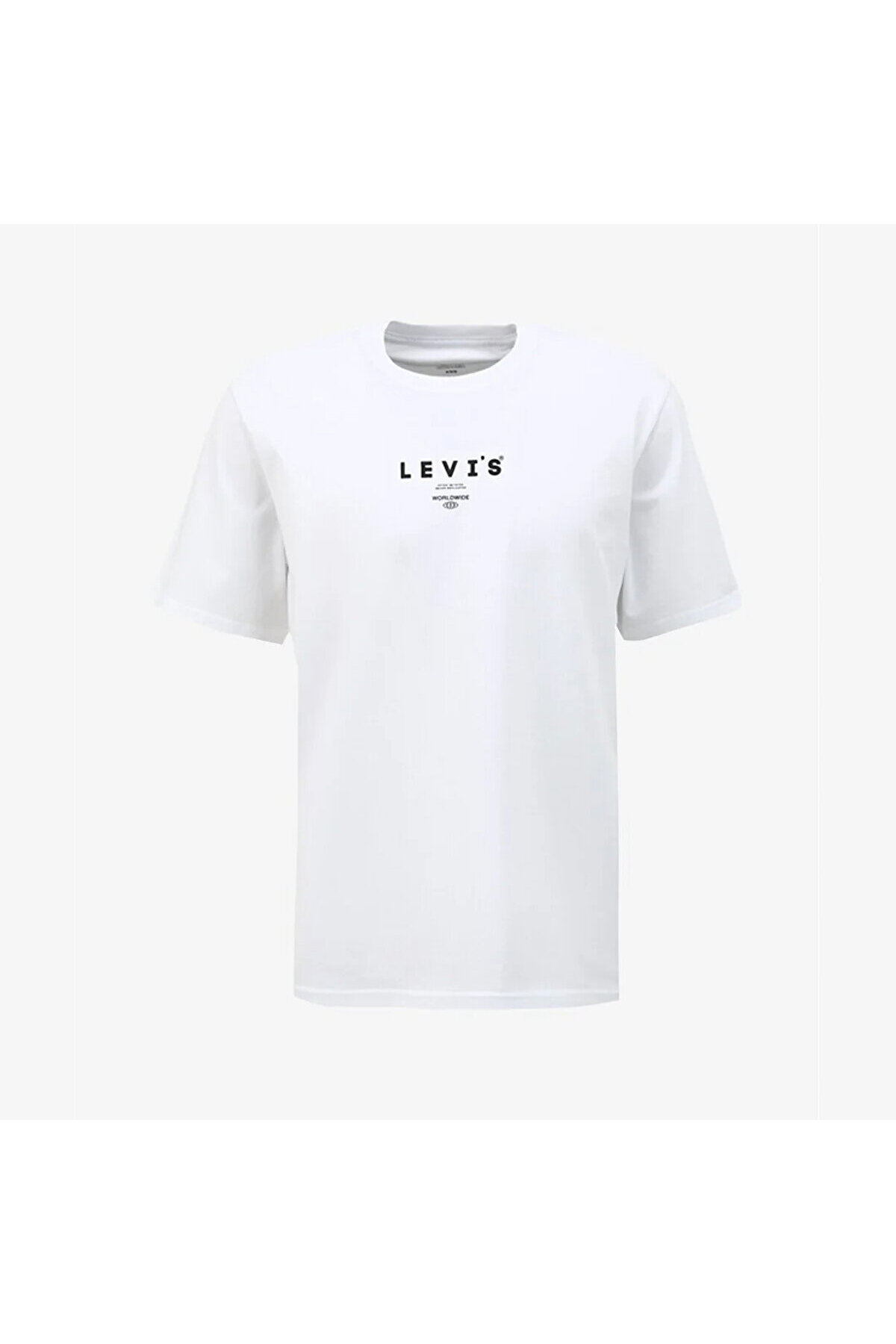 تی شرت لیوایز مردانه 100% پنبه سفید  راسته Relaxed/ریلکس    Relaxed/ریلکس کژوال/روزمره | Levi's 16141297 - تصویر 3