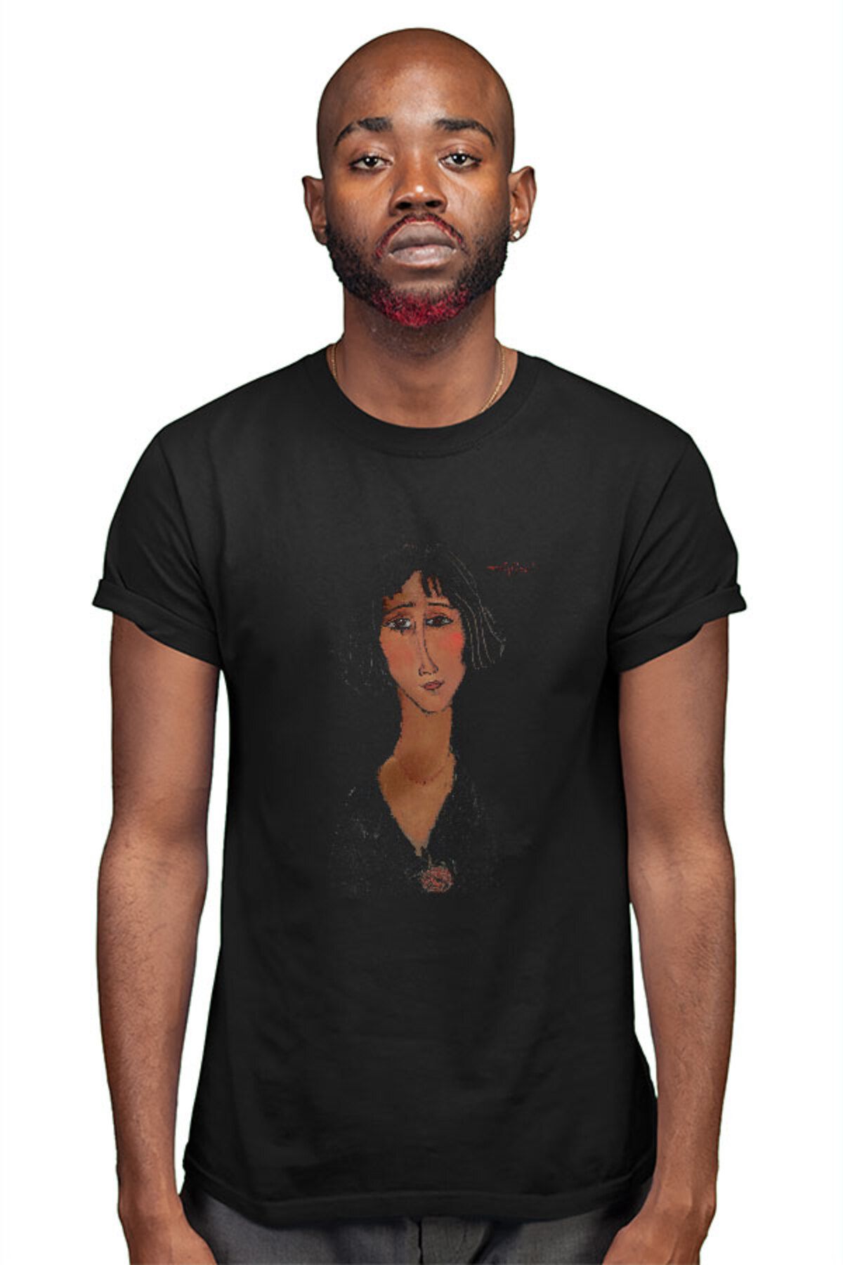 Darkhane-Unisex Black Painter T-shirt 3