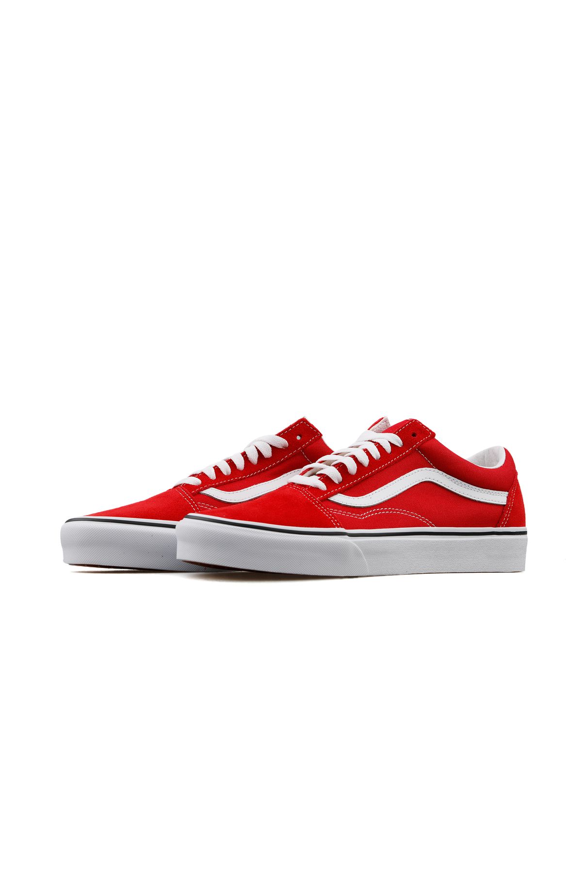 کفش روزمره Old Skool برند Vans مدل Sneaker رنگ قرمز Vans