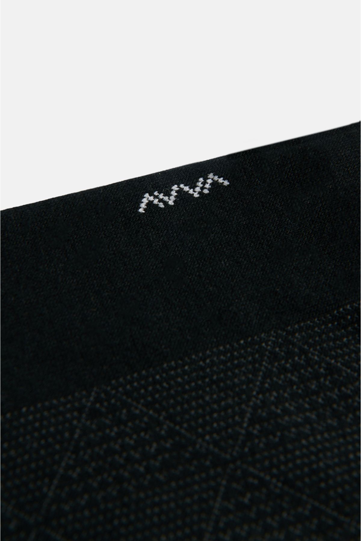 Avva جوراب سوکت بامبو سیاه الگوی مردانه A32Y8525