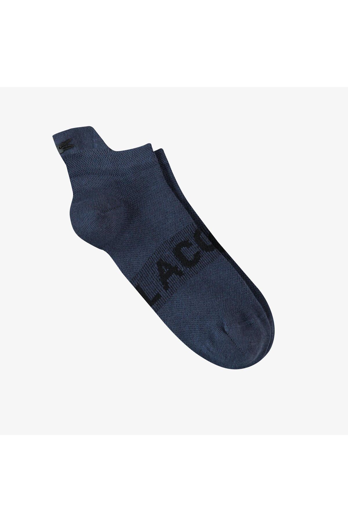 Lacoste جوراب های آبی چاپ شده یونیزکس RA0301-01L