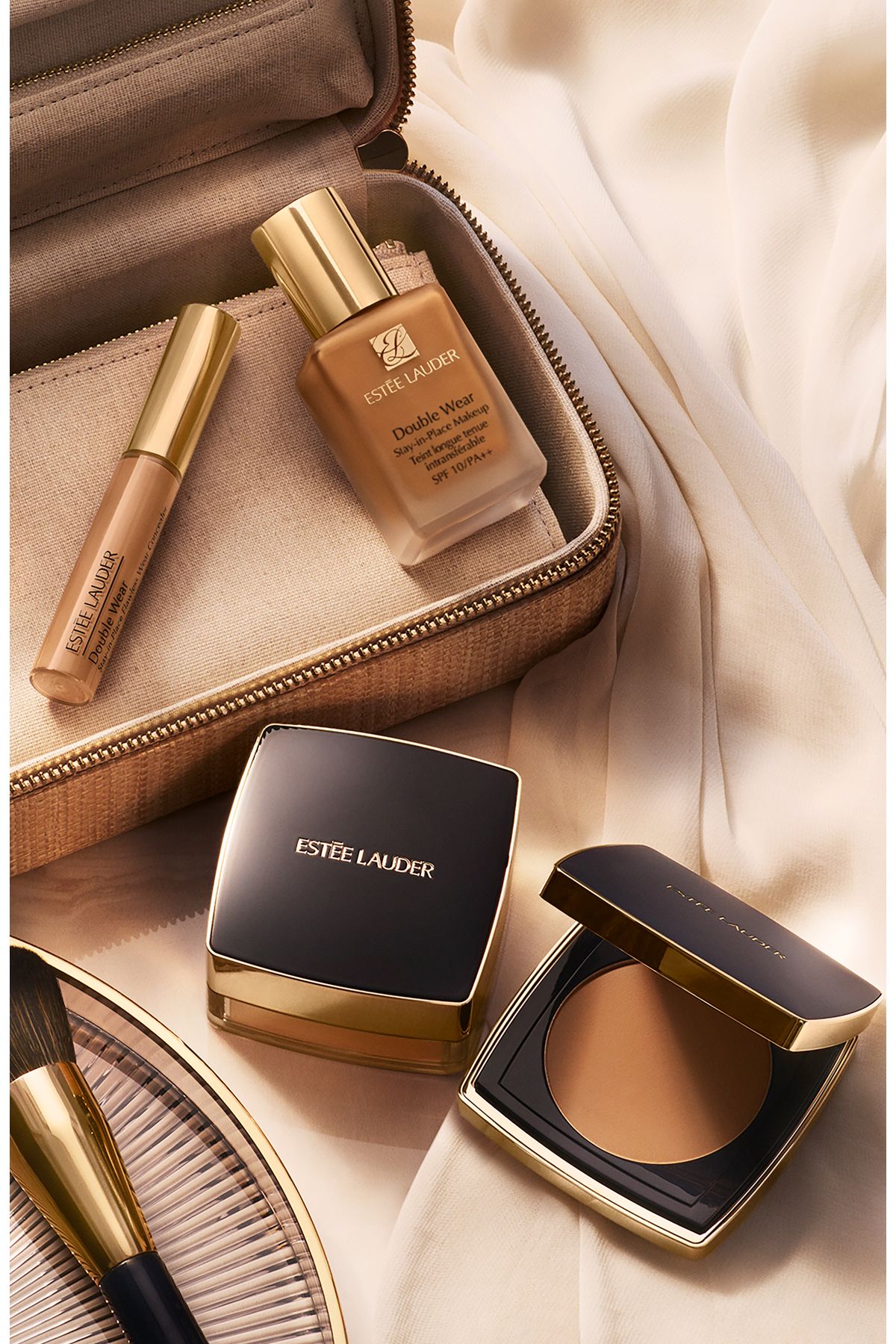Estee Lauder-DOUBLE WEAR MOISTURIZING FOUNDATION SPF 10 (4W3 HENNA) 30ML Foundation 8