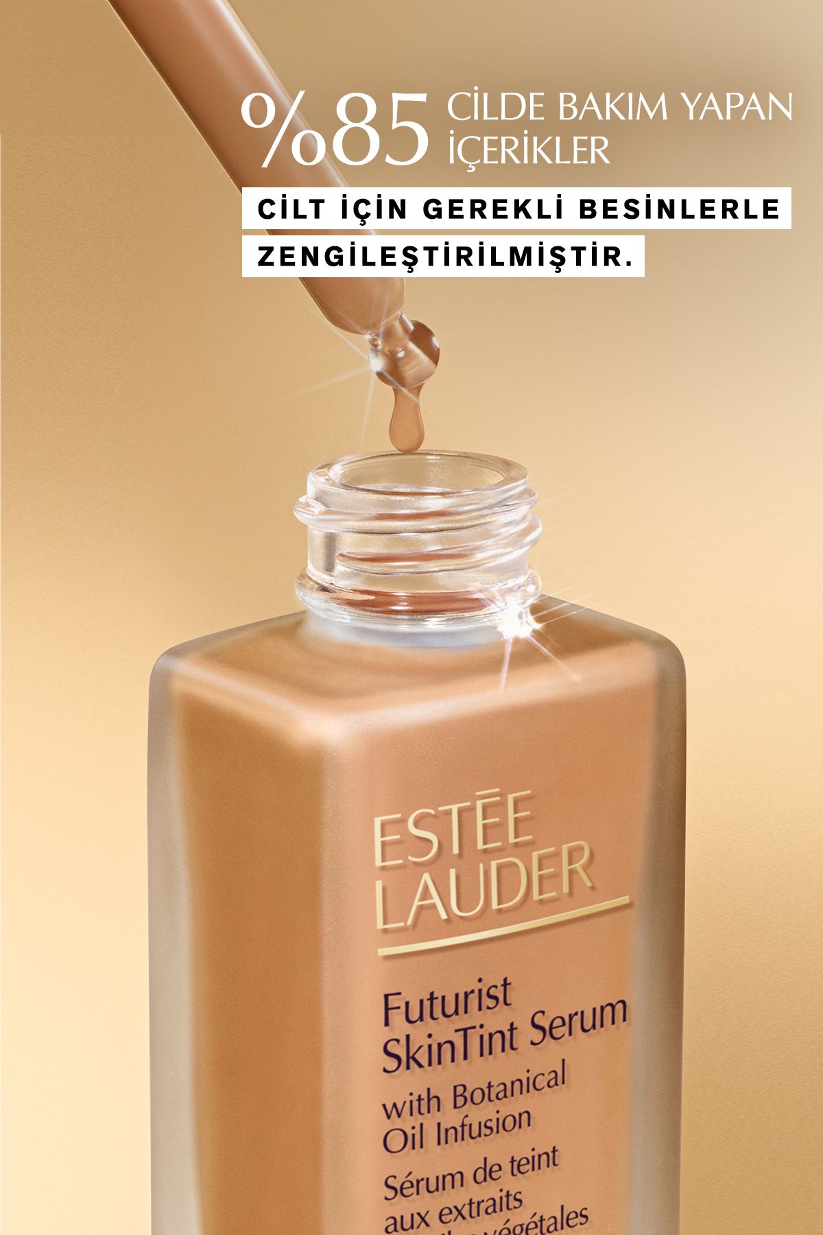 Estee Lauder پایه سرم مرطوب کننده Futurist Sintint 30 میلی لیتر SPF20 رنگ گندمی 3N2
