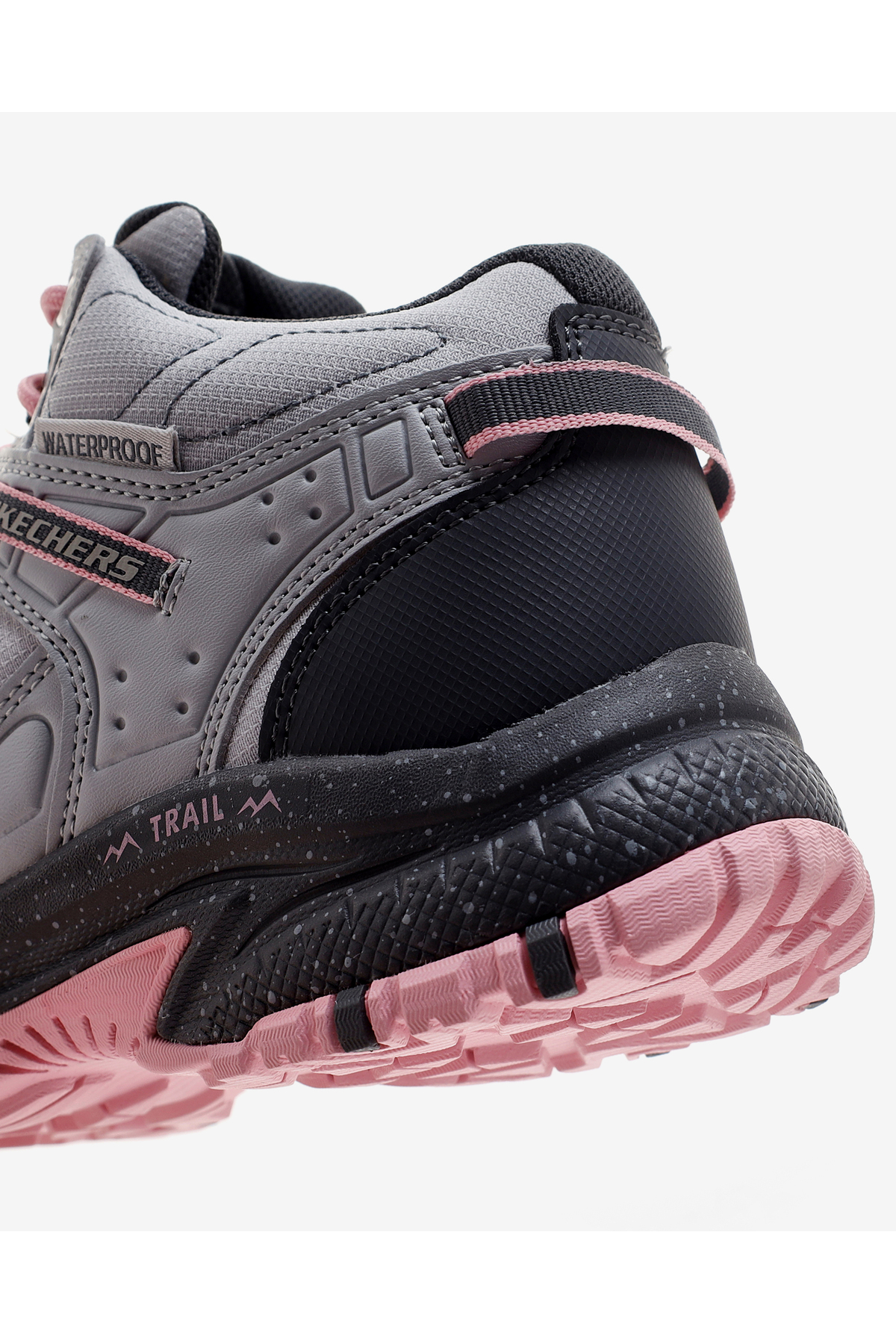 Skechers Hillcrest - Bound Peak Kadın Gri Outdoor Bot 180021 Gypk