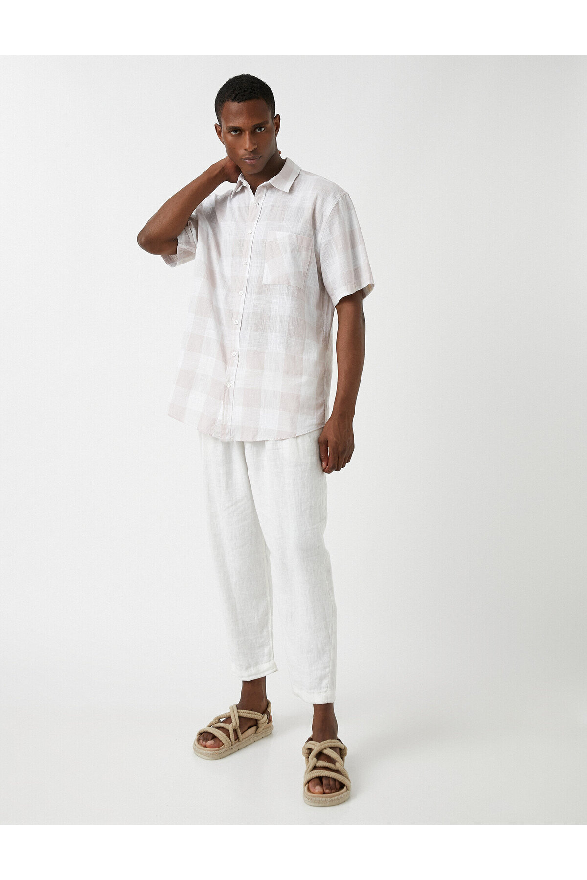 پیراهن مردانه کوتون | 2SAM60104HW Koton - Image 2