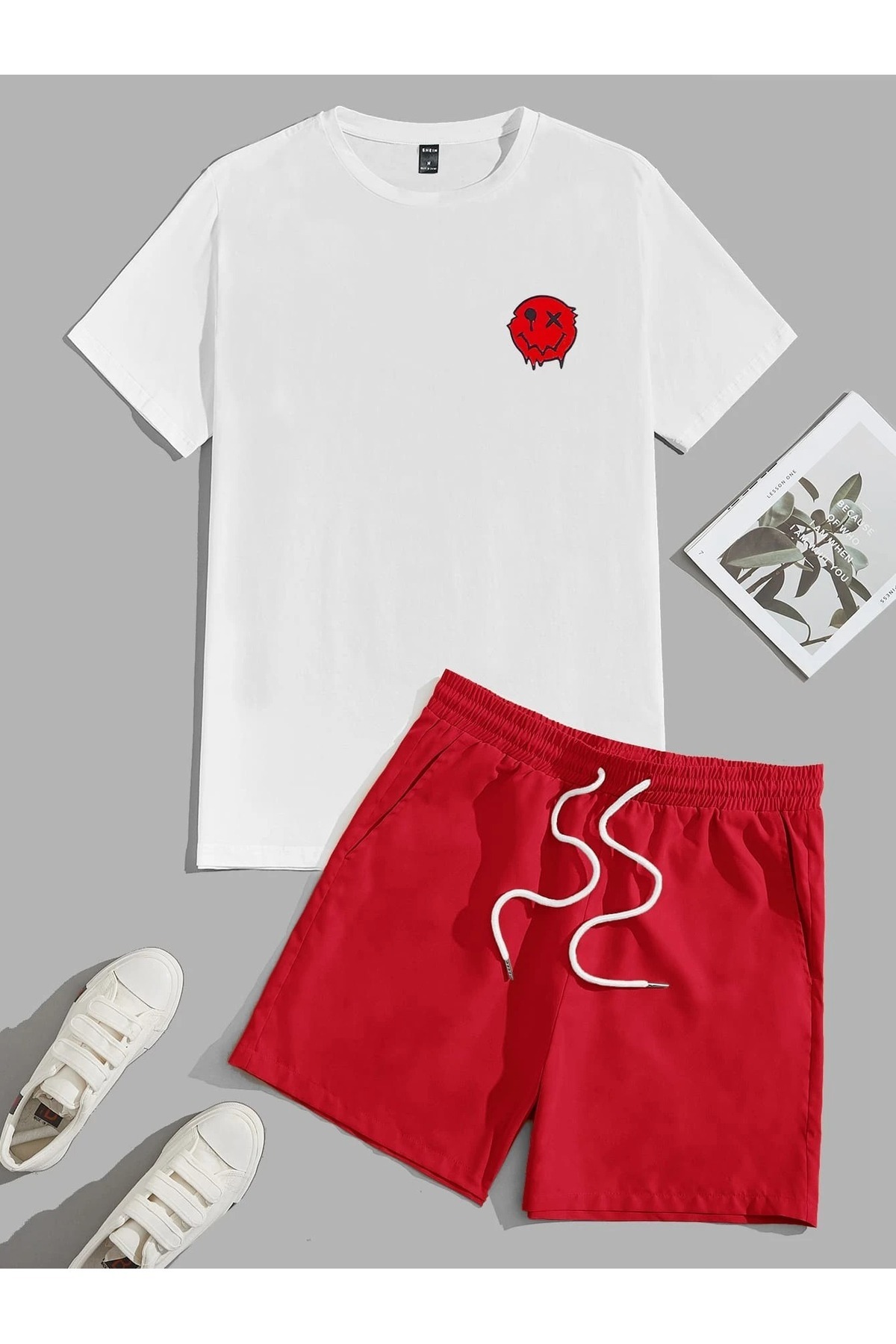 DAXİS Sportwear Company Unisex set sa printom - kratke hlače i majica