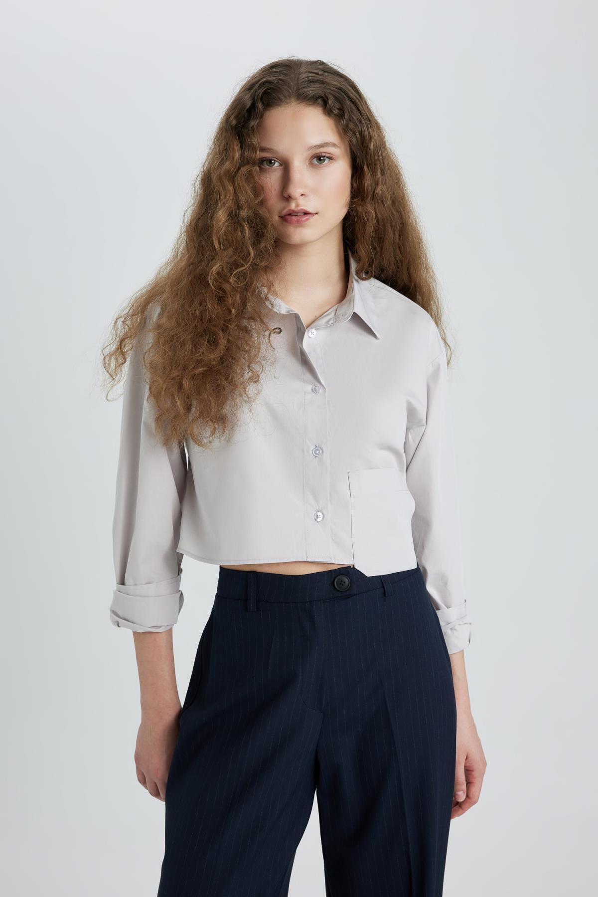 شومیز زنانه دفاکتو | C5026AX24SP Defacto - Image 5