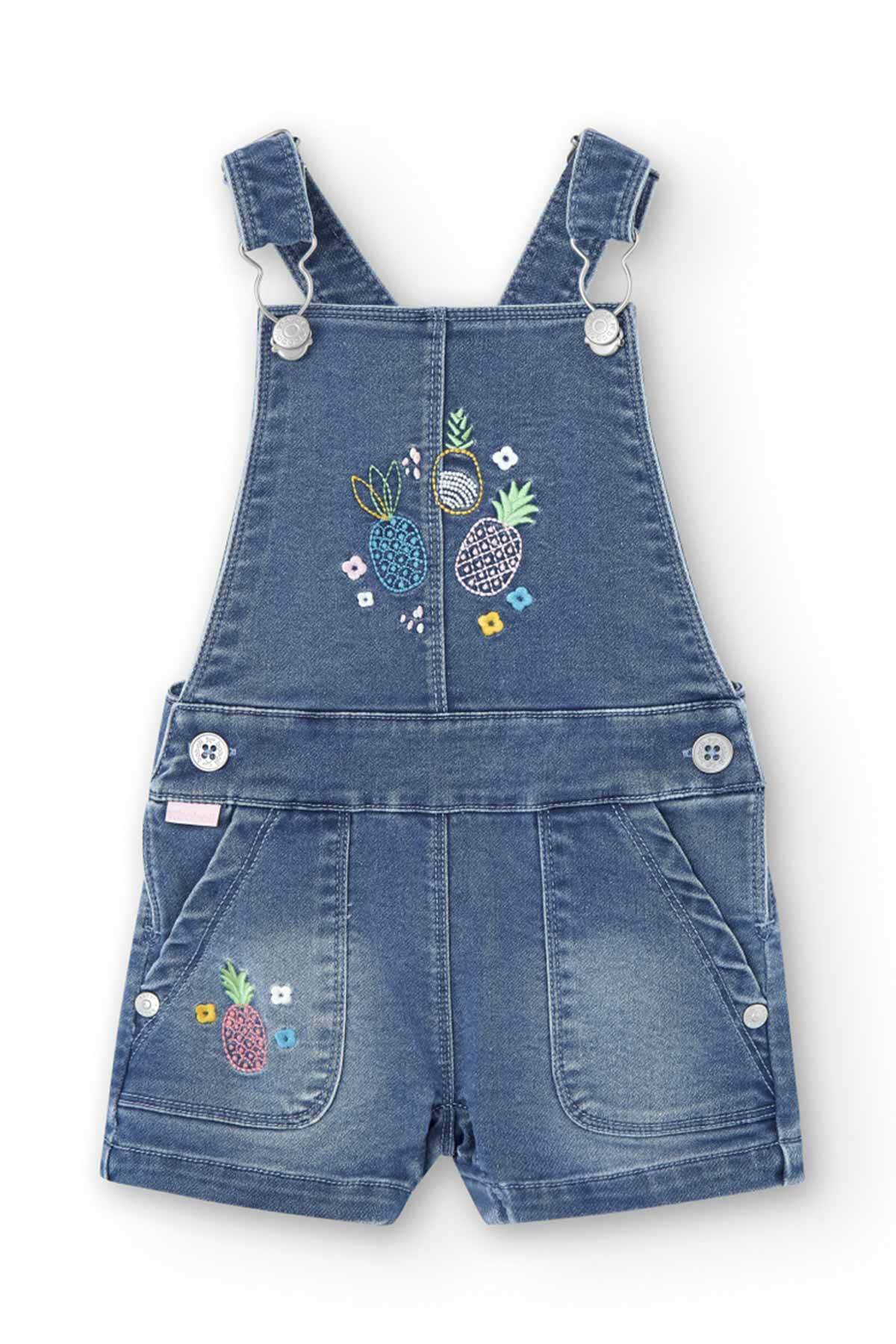 تولوم و سرهمی دخترانه برند بوبولی Boboli اصل 208011-BLEACH - تصویر 4