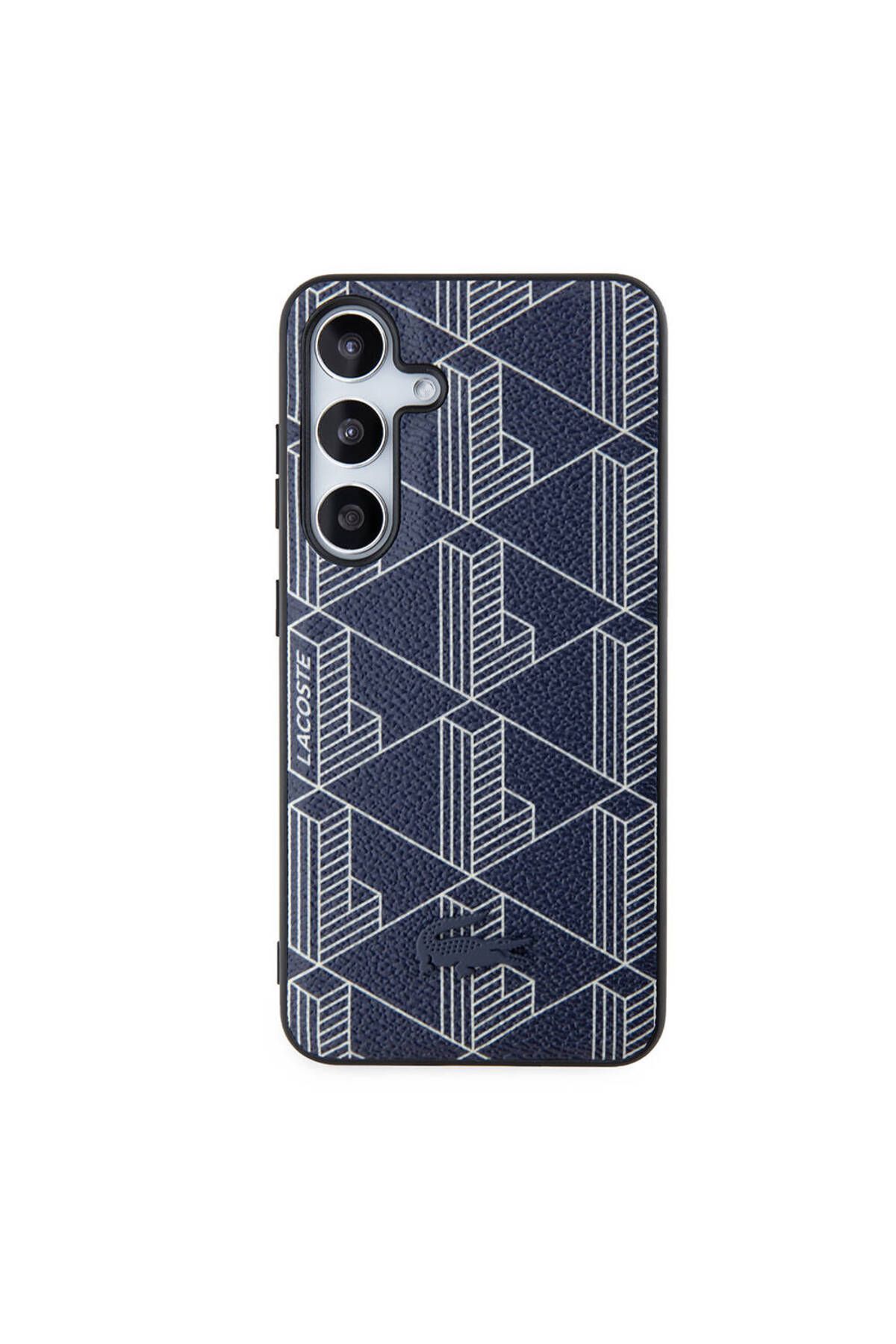 کاور و قاب GALAXY S24 CASE LACOSTE دارای مجوز MAGSAFE ویژگی PU چرمی مونوگرام Lacoste