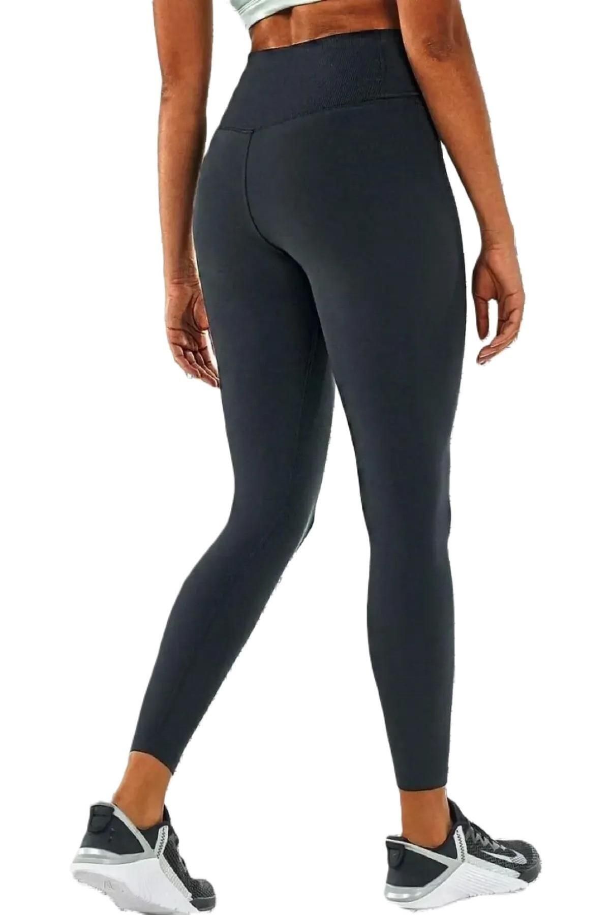 Nike-Power Sculpt Hyper High Waisted Firming Black Women's Sports Leggings 2