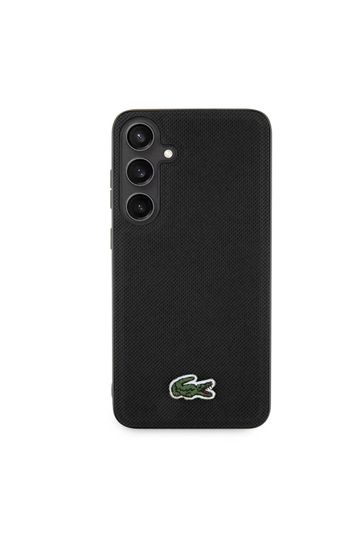 کاور و قاب چند رنگ Galaxy S24 Plus Case سازگار دارای مجوز PU PIKE الگوی سطح عقب نمادین Lacoste