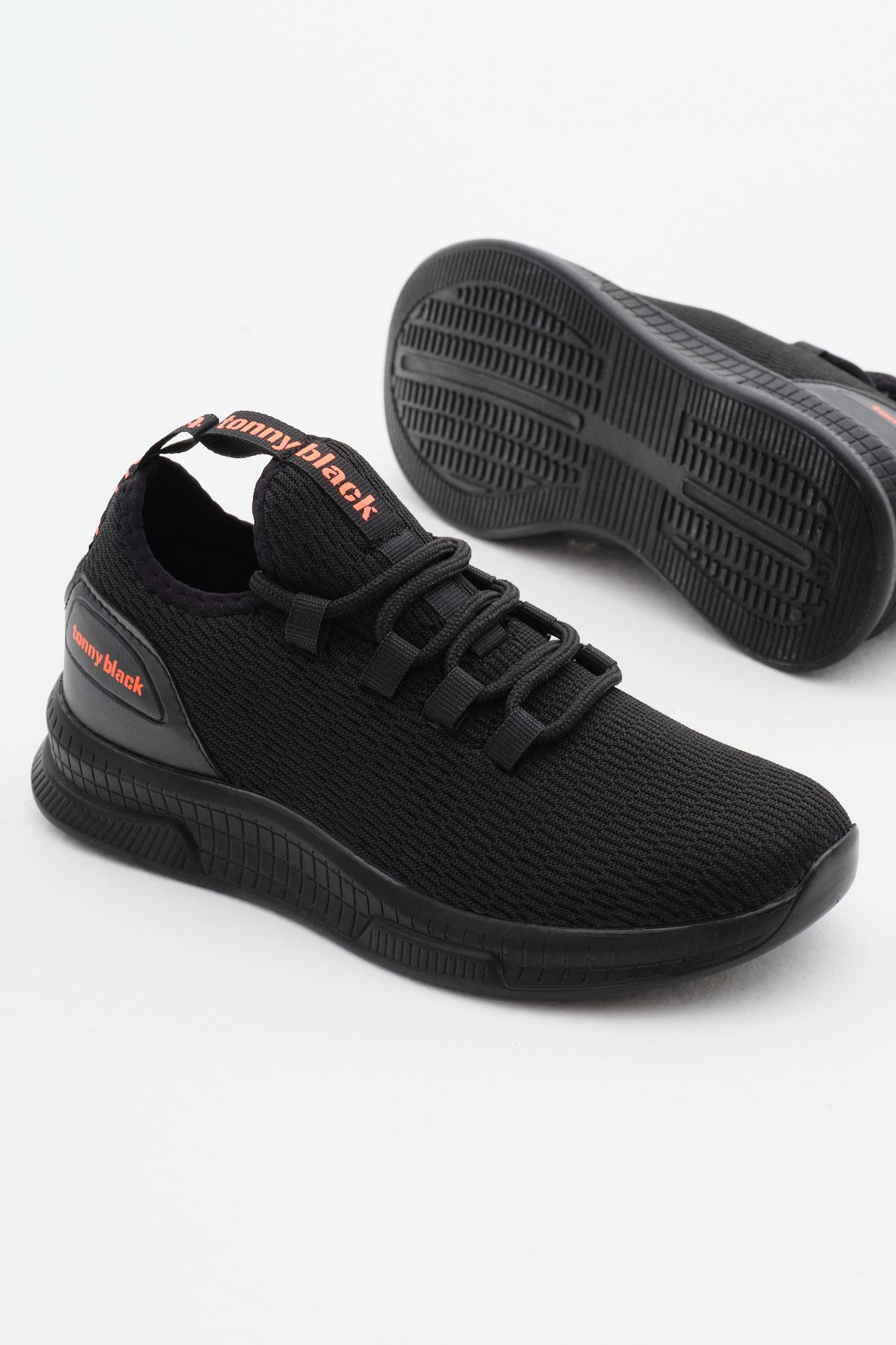 Unisex Siyah Tonny Black Rahat Kalıp Ayakkabı