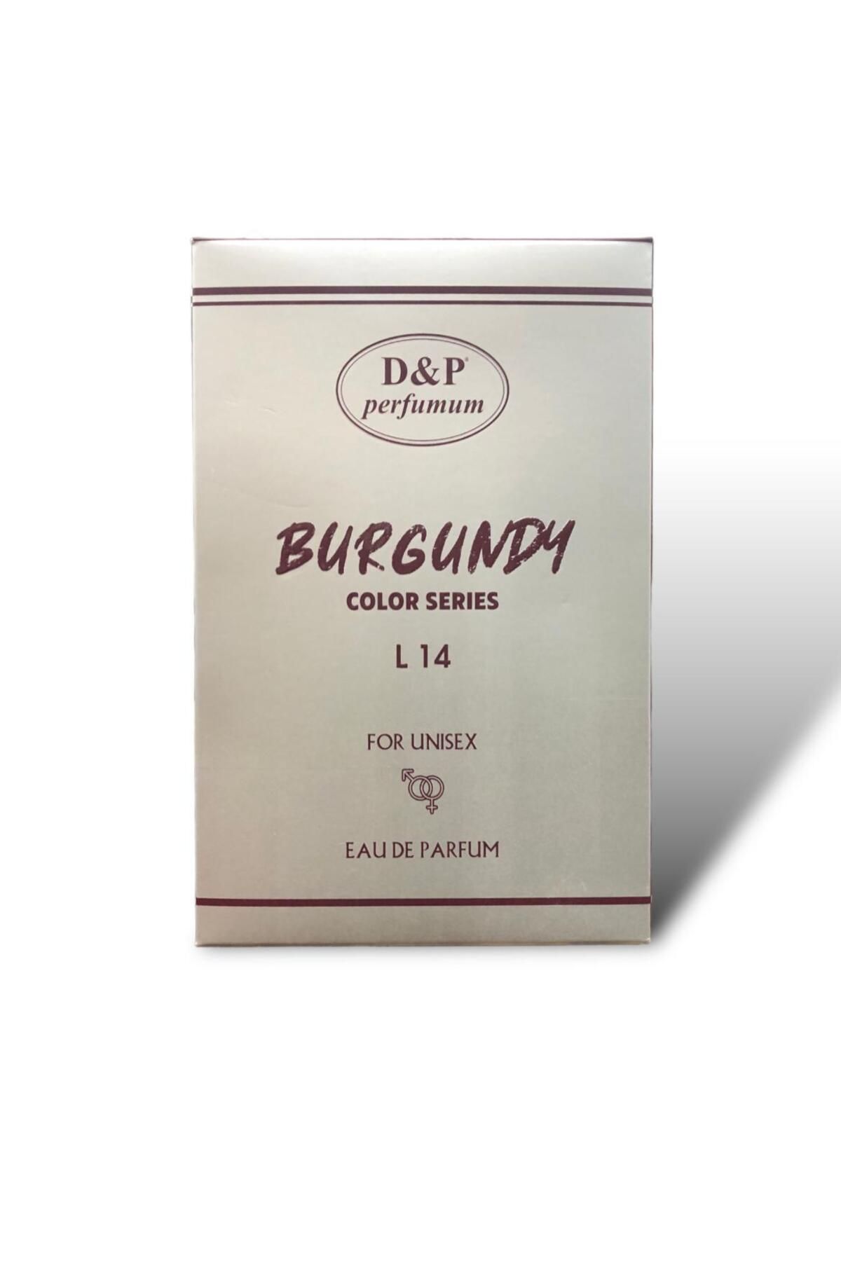 رنگ سری U- L14 بورگوندی Unisex Edp 55 میلی لیتر D&P Perfumum