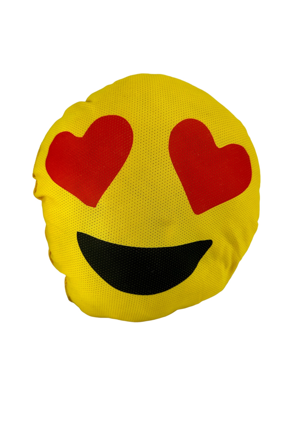 TKY Emoji Oto Boyun Yastığı Kalp Sarı