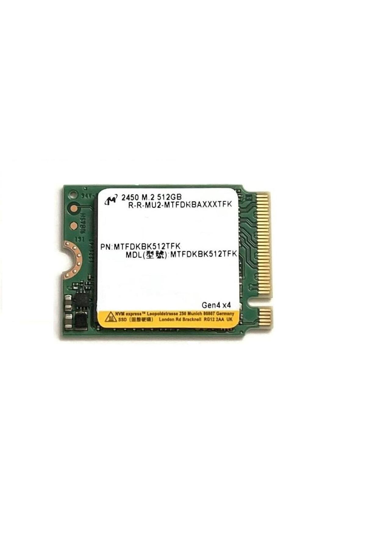 Micron 2450 512GB M.2 2230 NVMe SSD - Fiyatı, Yorumları