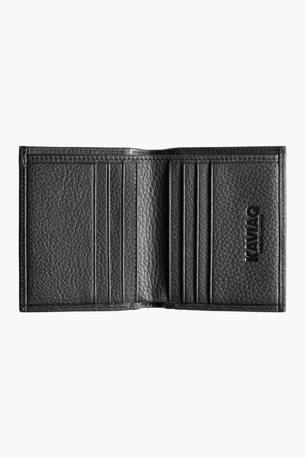 کیف پول مردانه مشکی KAVIAQ | MW0001 اورجینال - تصویر 4