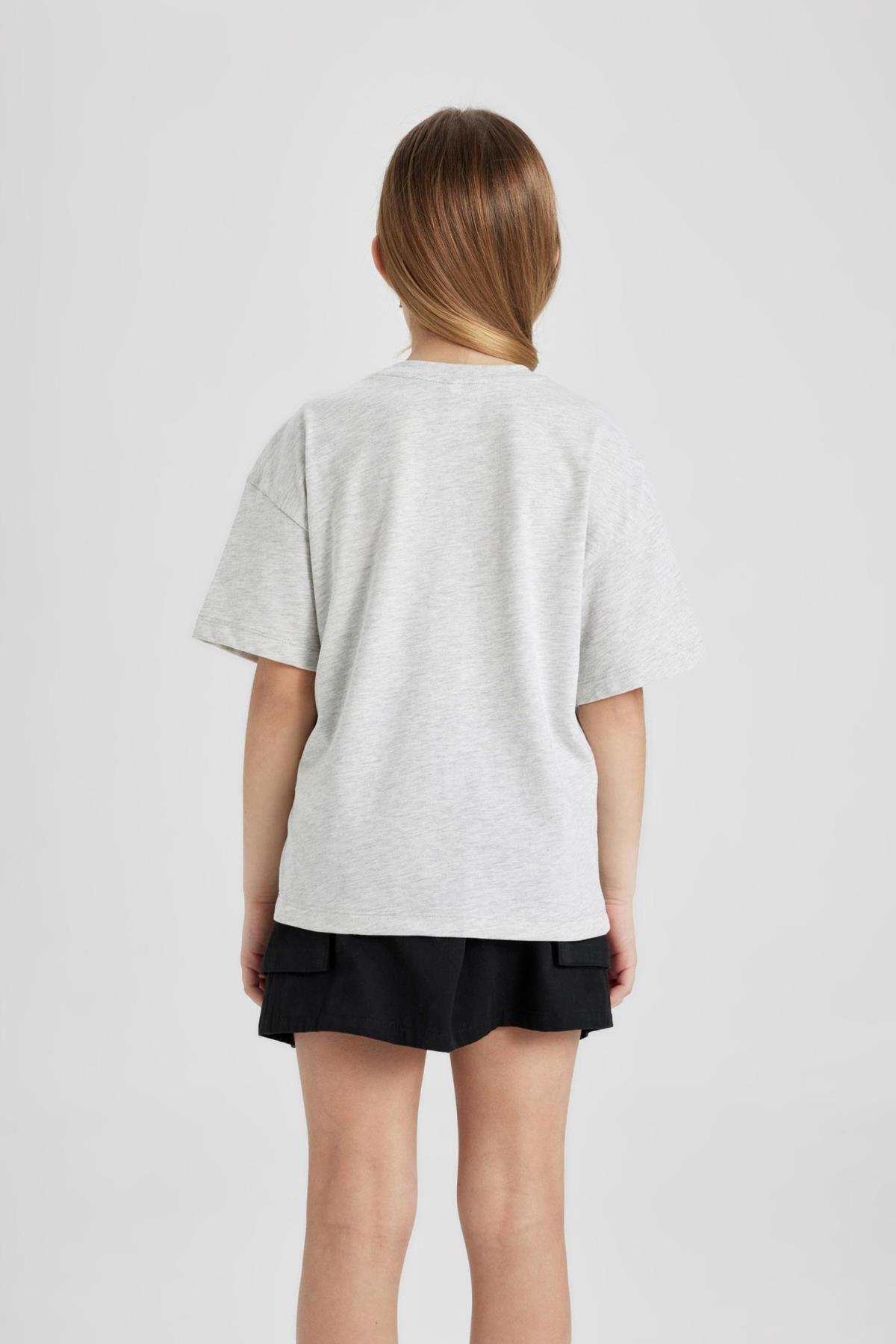 تیشرت دخترانه دفاکتو Defacto اورجینال دخترانه کد کالا B5126A824SM - تصویر 6