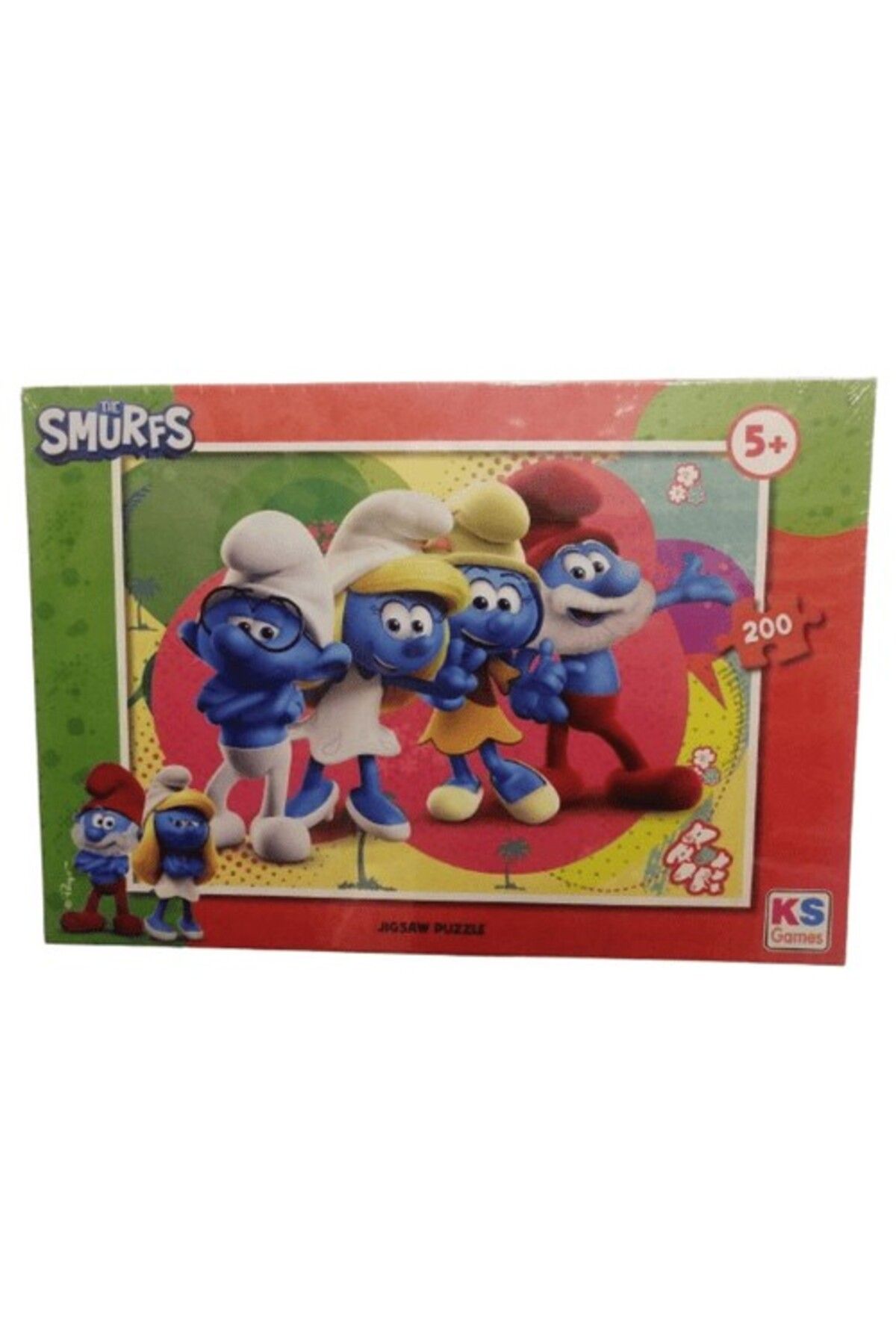 پازل 200 قطعه smurf smr113 Ks Games