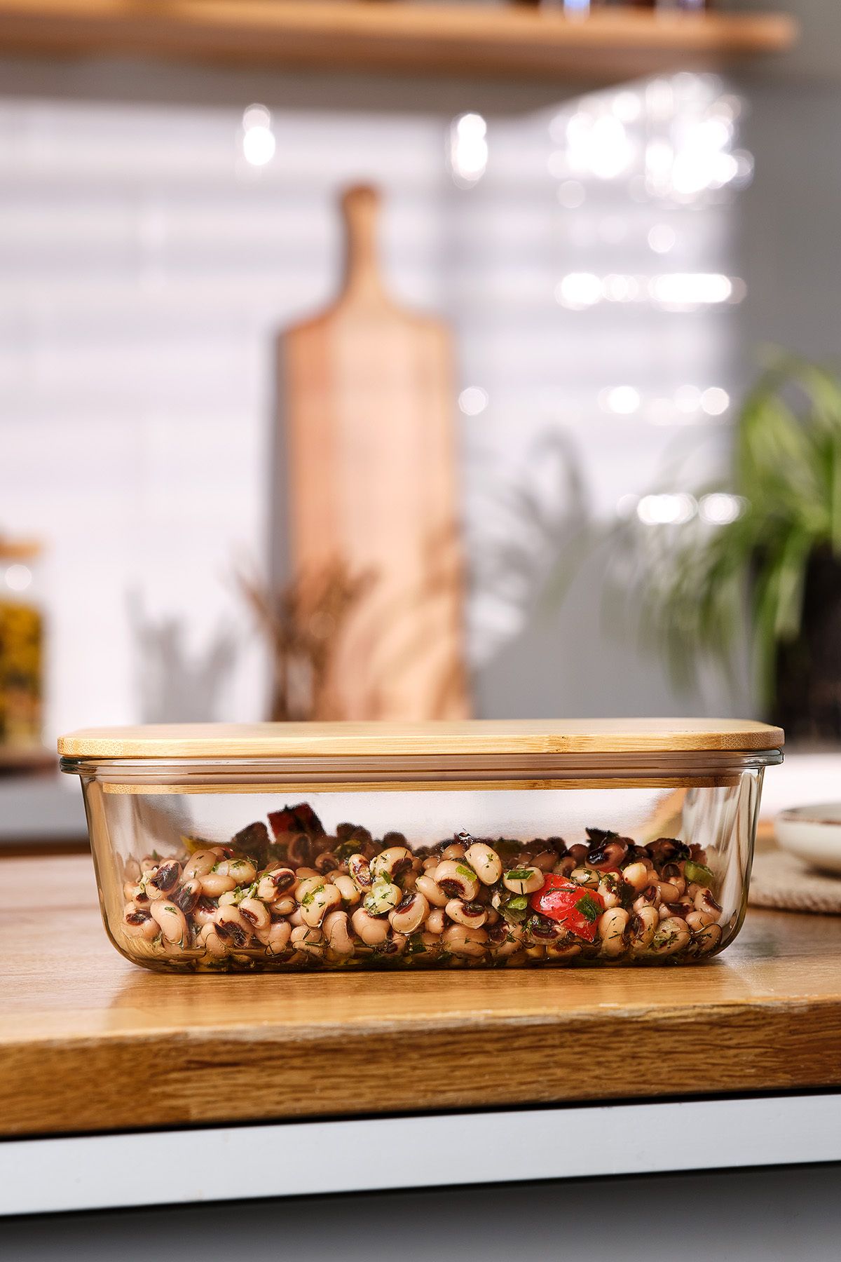 Emsan-Natural 1520 ml Borosilicate Storage Container 2