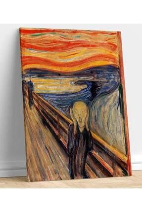 Edvard Munch Çığlık Kanvas Tablo mdn-35