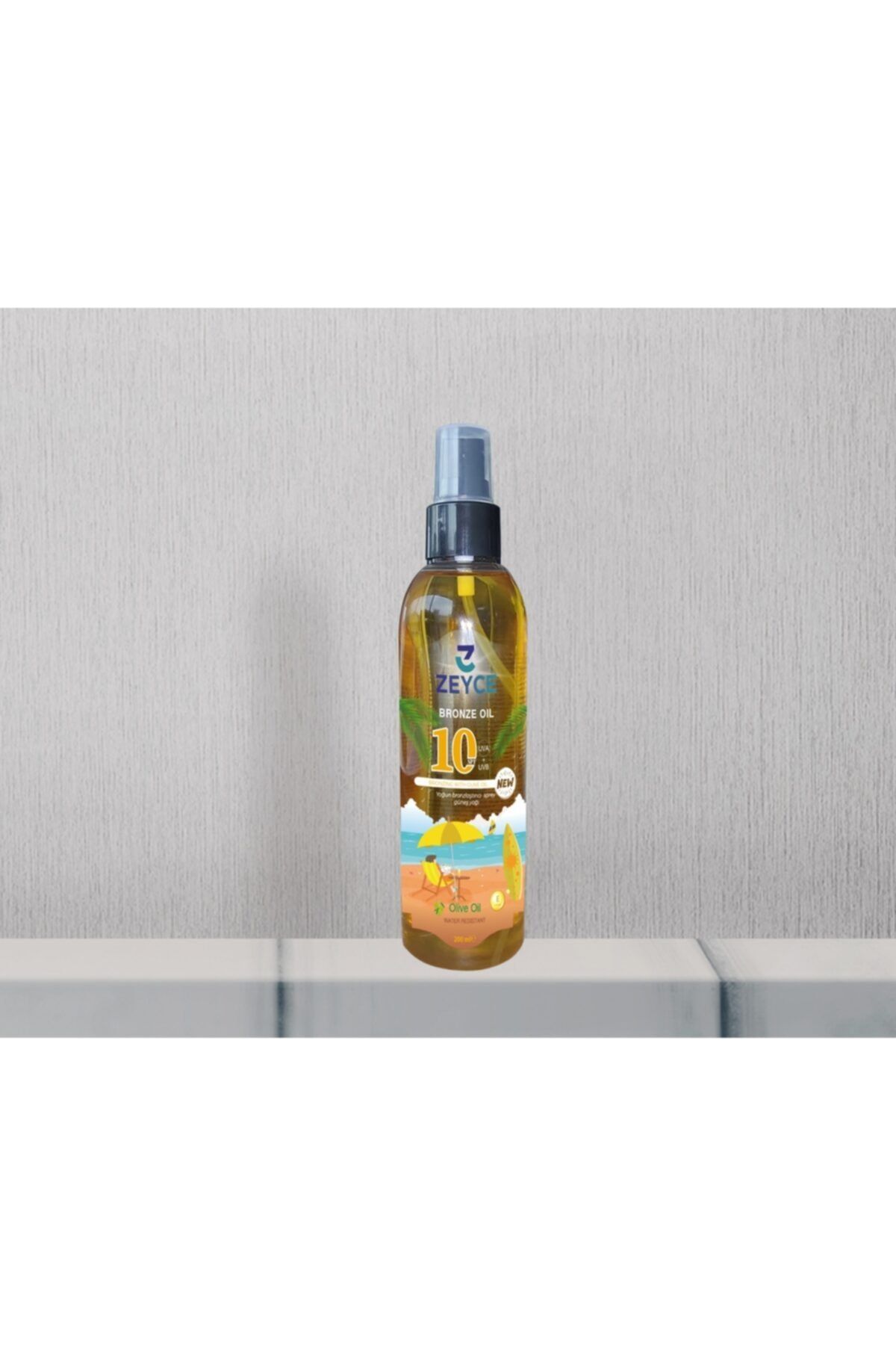 روغن زیتون محافظ و برنزه کننده آفتاب روغن 200 میلی لیتر SPF: 10 ZEYCE