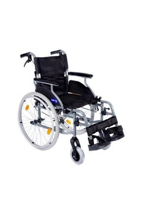 Grey Hafif Alüminyum Refakatçı Frenli Özellikli Tekerlekli Sandalye Dm-317 TYC00159667511