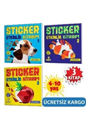 Yukselen Zeka Yayınları 4-10 Yaş Sticker Puzzle Kitabım Seti (eğlenceli Sticker Etkinlikleriyle) ZokStic