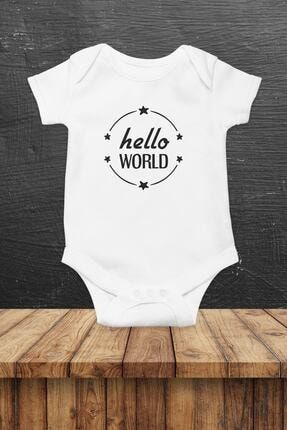 Hello World Bebek Body Zıbın WORLDBABY1