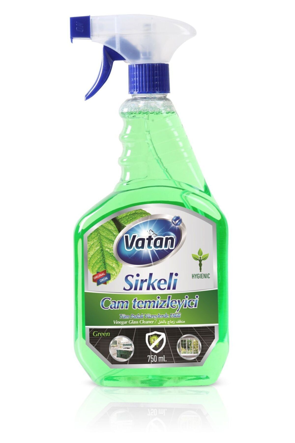 Vatan Sirkeli Cam Temizleyici Green 750 Ml