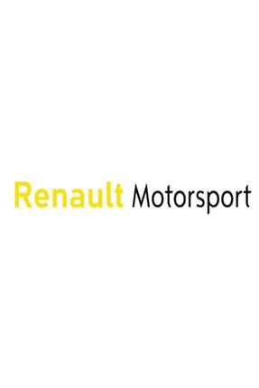 Renault Motorsport Sticker Sarı-siyah 27 Cm RNT-02
