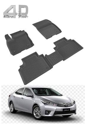 Toyota Corolla 4.5d Havuz Paspas Takımı.2013 2018 Model Arası Uyumlu TY-CRL013S