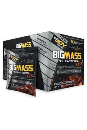 Bigjoy Bigmassgo Gh Factors 1800 Gr 18 Paket Mass Gainer Çikolatalı Karbonhidrat Tozu BİGJOY00009