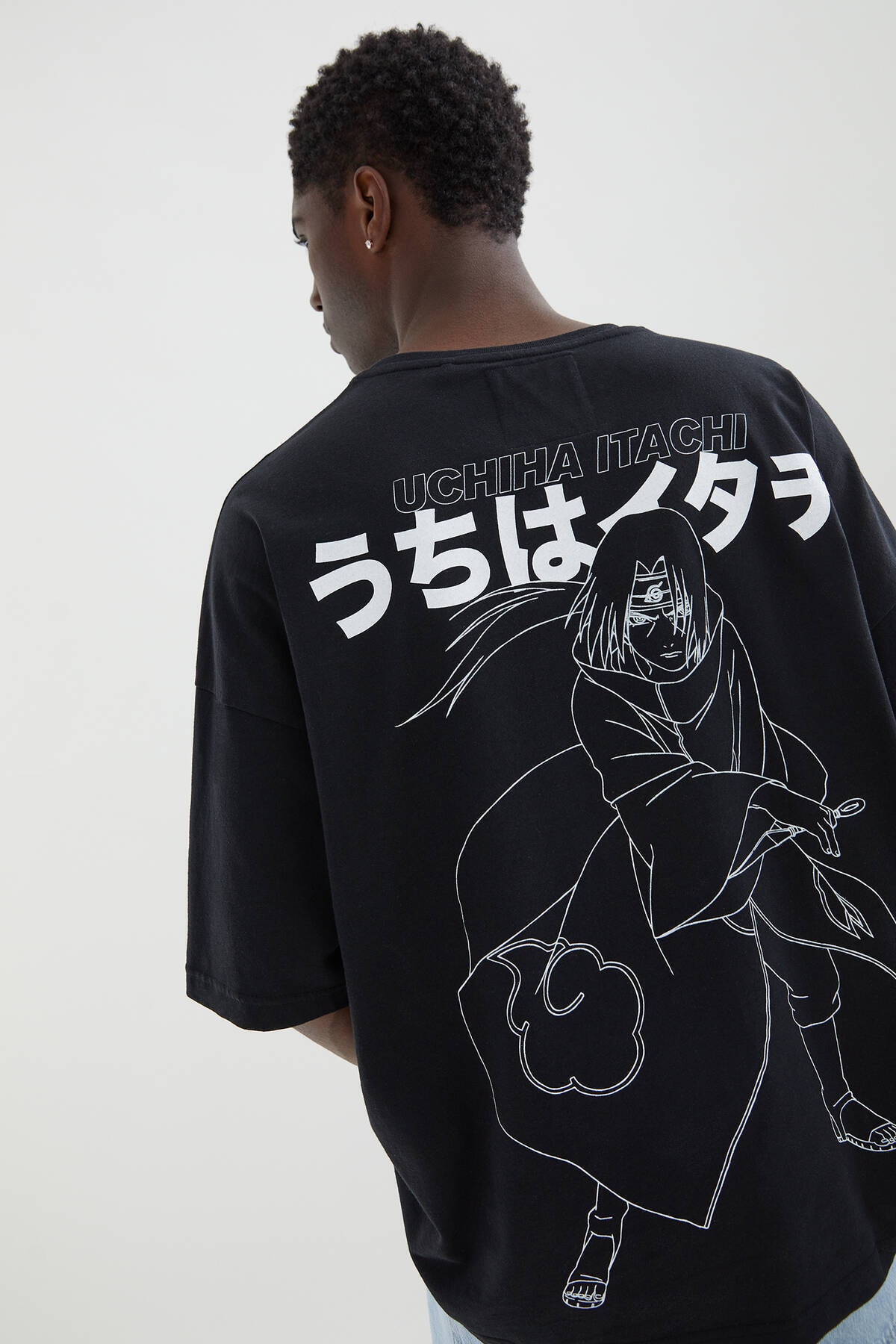 naruto t shirt pull and bear