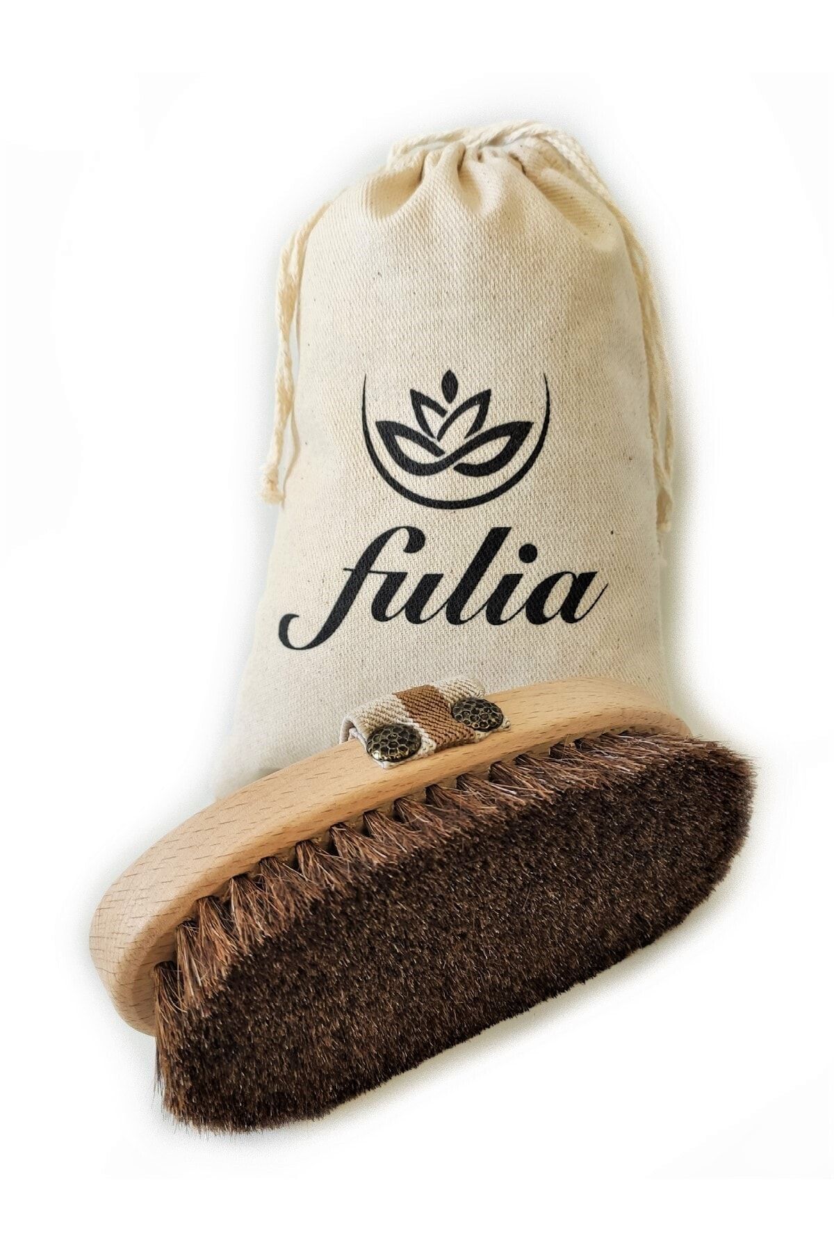 برس طبیعی سلولیت موی اسب Fulia