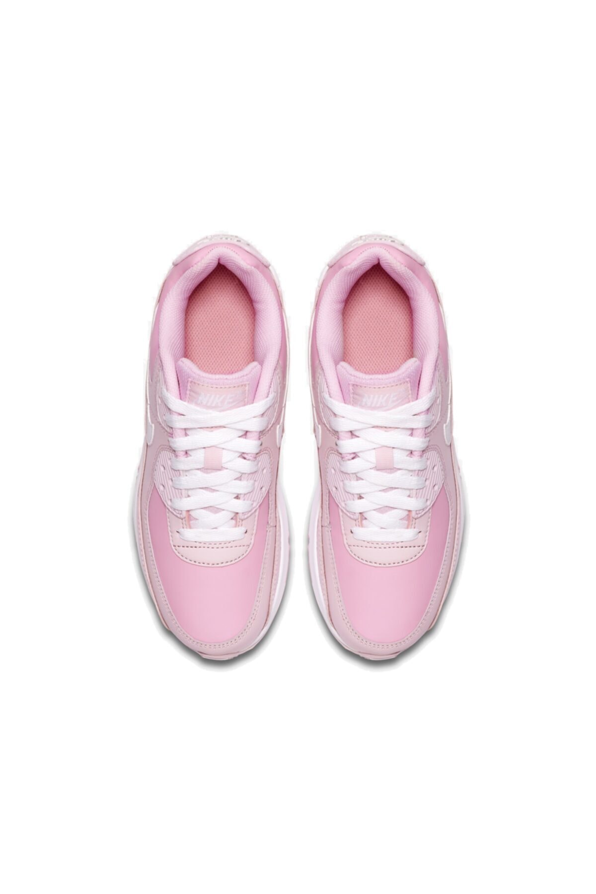 کفش Nike نایکی صورتی زنانه Air Max 90 Ss20 Gs اورجینال - تصویر 3