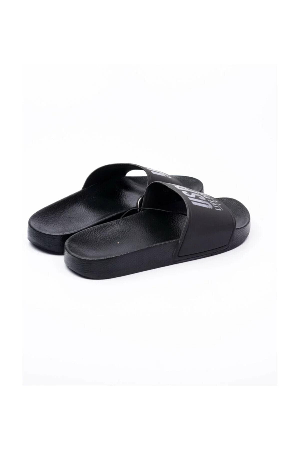 دمپایی U.S. Polo Assn. یو اس پولو ساحلی ساحلی زنانه Us Polo Assn Gusty Black Daily Beach اورجینال - تصویر 3